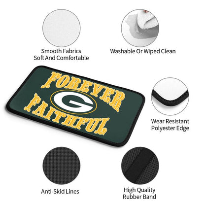 Green Bay Packers Print car armrest box cover armrest protective cover