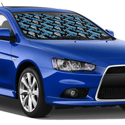 Detroit Lions Printed suitable for front Car windshield sunshades Car windshield sunshades