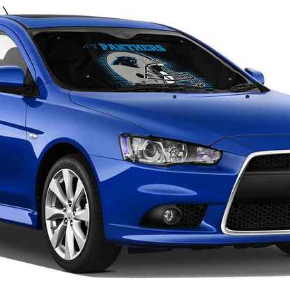 Carolina Panthers Printing car front windshield sunshade car windshield sunshade multi size