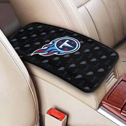 Tennessee Titans printed Car handrail cushion Personalized car armrest cover