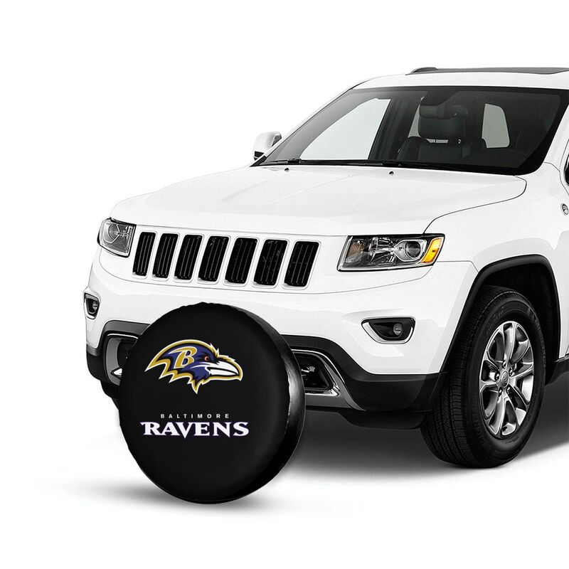 Baltimore Ravens Print tire protection covers car sunscreen tire protection covers