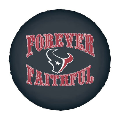 Houston Texans Printing car spare tire dust protection cover tire protection cover