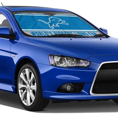 Detroit Lions Printing is suitable for car front windshield sunshades Car windshield sunshades