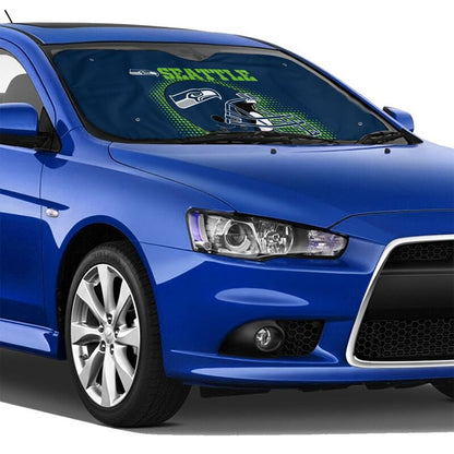 Seattle Seahawks Printing car front windshield sunshade car windshield sunshade multi size