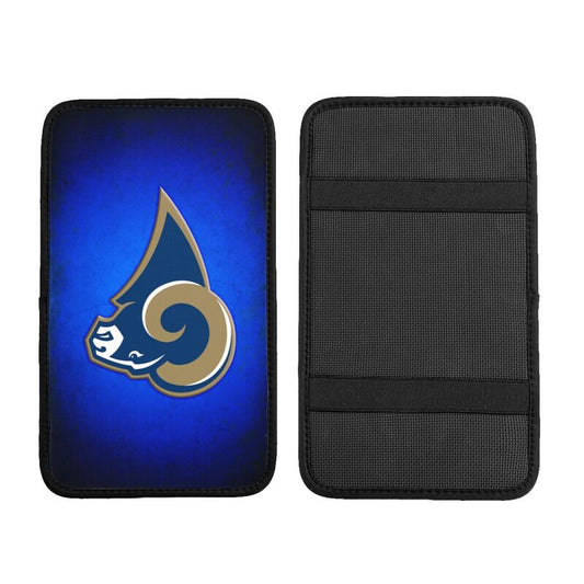 Los Angeles Rams2 Printed car armrest box pad anti-abrasion pad