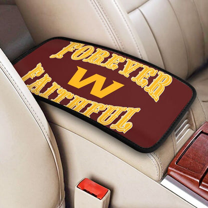 Washington Redskins Print car armrest box cover armrest protective cover