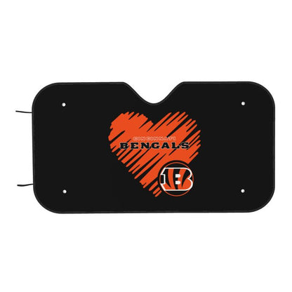 Cincinnati Bengals Printing is suitable car front windshield sunshades Car windshield sunshades