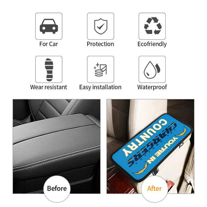 San Diego Chargers Printed car armrest box pad elbow support pad