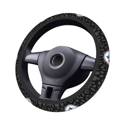 Pittsburgh Steelers Printed elastic steering wheel cover car anti-skid cover