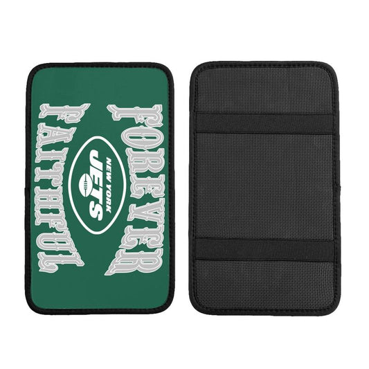 New York Jets Print car armrest box cover armrest protective cover