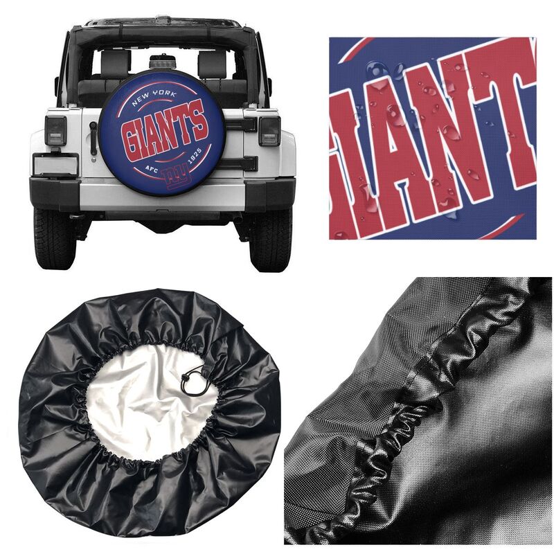 New York Giants Printing car tire protection cover car spare tire dust protection cover