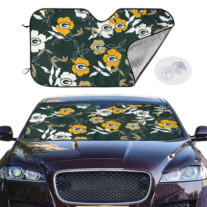 Green Bay Packers Printed car windshield sunshade front windshield sunshade (multi size)