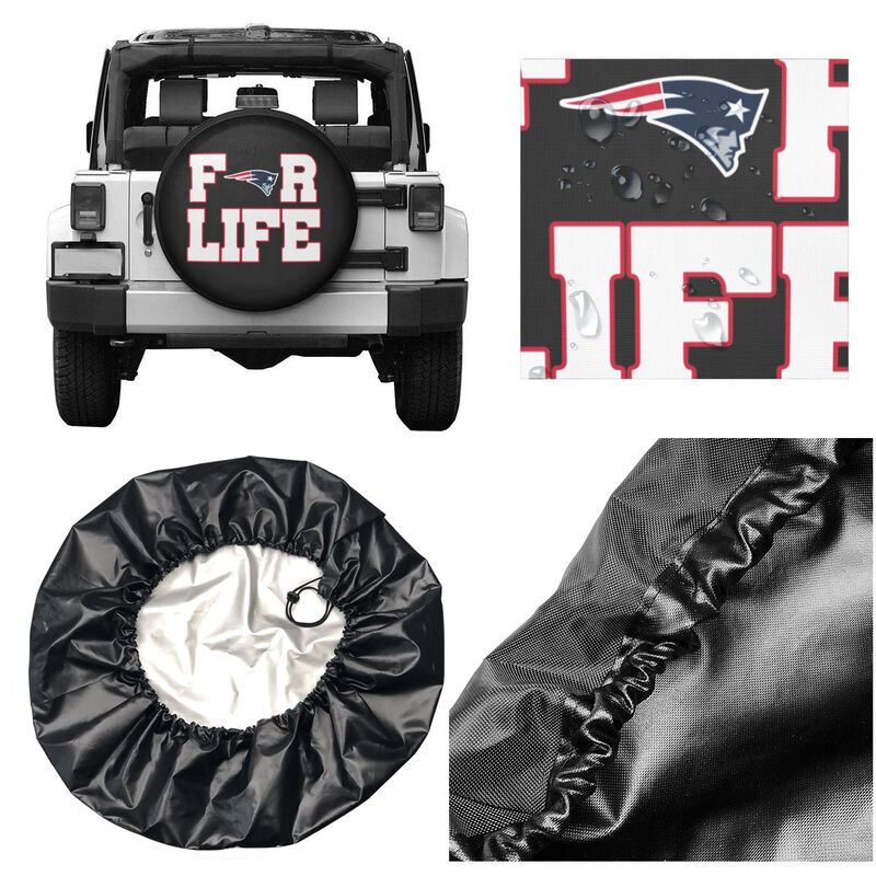 New England Patriots Printing tire protection cover car spare tire dust protection cover