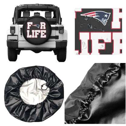 New England Patriots Printing tire protection cover car spare tire dust protection cover