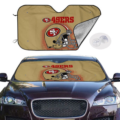 San Francisco 49ers Printing car front windshield sunshade car windshield sunshade multi size