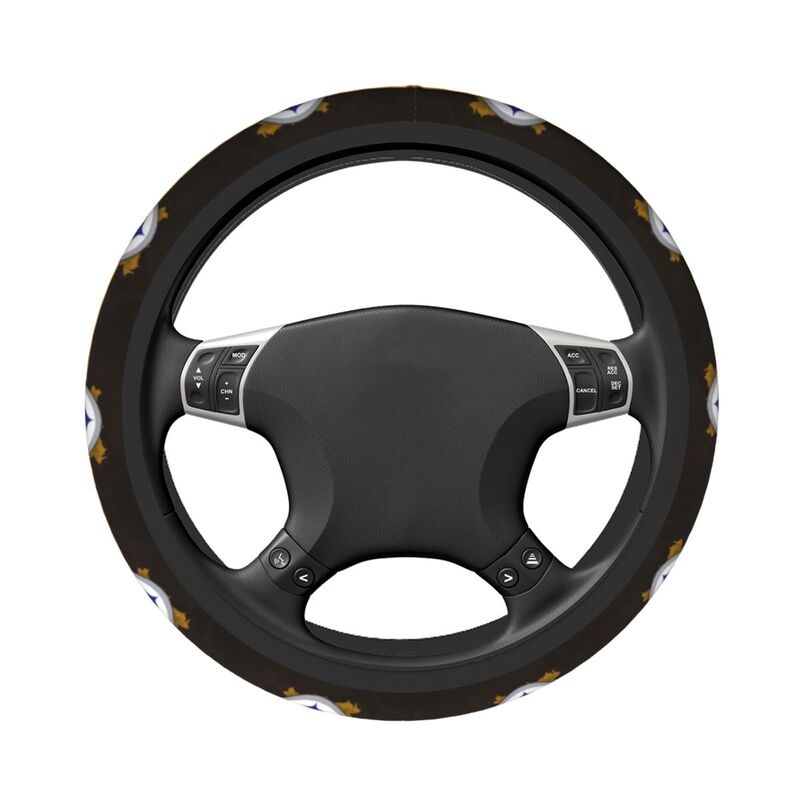 Pittsburgh Steelers 2 Printed breathable anti slip cover elastic steering wheel cover