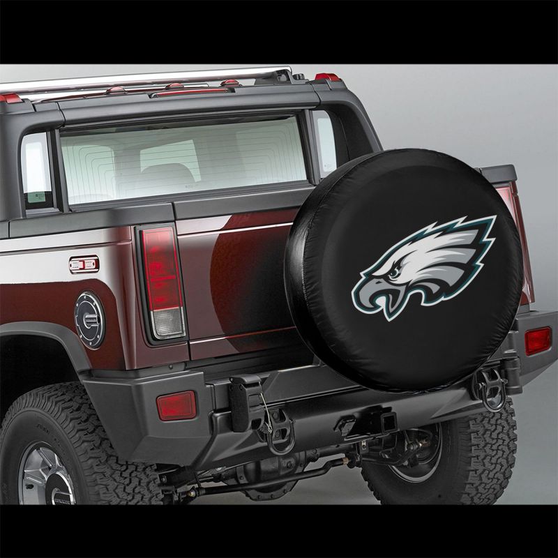 Philadelphia Eagles 3 Car tire protective cover waterproof and dustproof tire cover