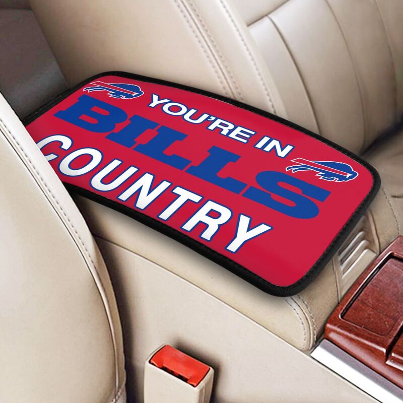 Buffalo Bills Printed car armrest box pad elbow support pad