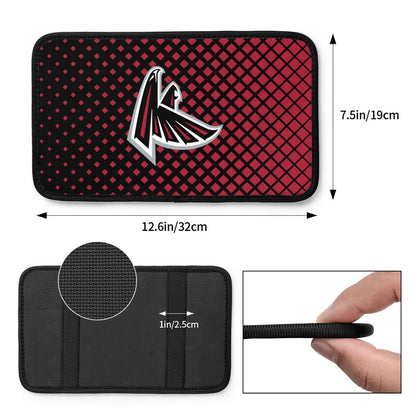 Atlanta Falcons Car handrail box cushion Personalized printed car armrest cover