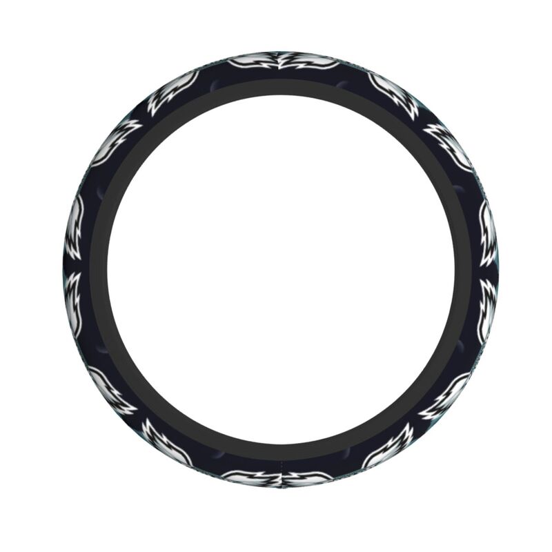 Philadelphia Eagles 2 Printed elastic steering wheel cover car steering wheel protective cover