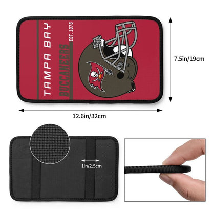 Tampa Bay Buccaneers Print car armrest box cushion armrest protective cover