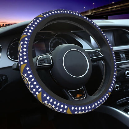 Baltimore Ravens 2 Printed breathable elastic steering wheel cover