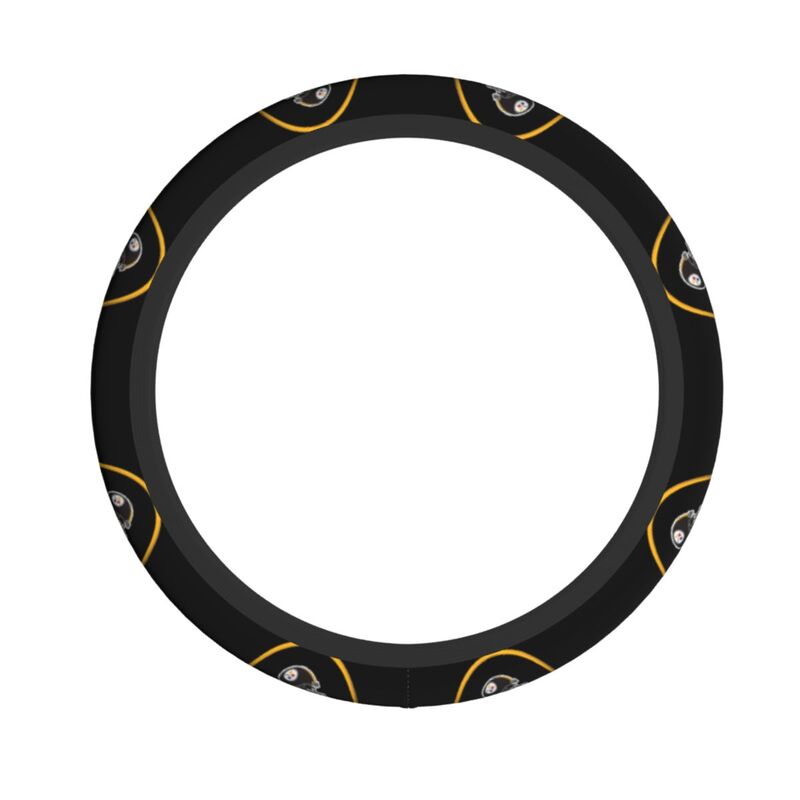Pittsburgh Steelers 3 Printed breathable anti slip cover elastic steering wheel cover