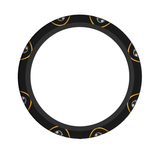Pittsburgh Steelers 3 Printed breathable anti slip cover elastic steering wheel cover