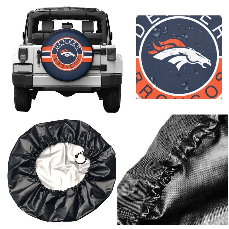 Denver Broncos Print tire protection cover car sun protection tire protection cover