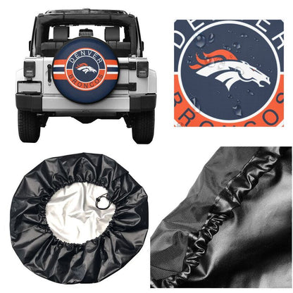Denver Broncos Print tire protection cover car sun protection tire protection cover