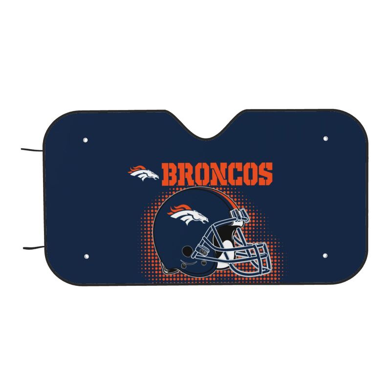 Denver Broncos Printing car front windshield sunshade car windshield sunshade multi size