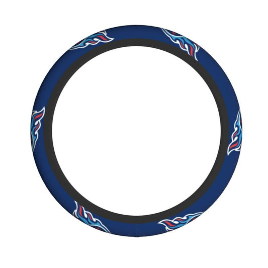 Tennessee Titans Printed breathable elastic steering wheel protective cover