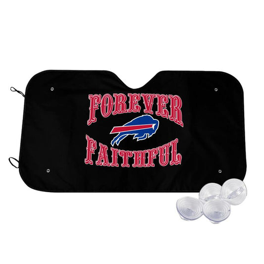 Buffalo Bills Printing car multi size front windshield sunshade car windshield sunshade
