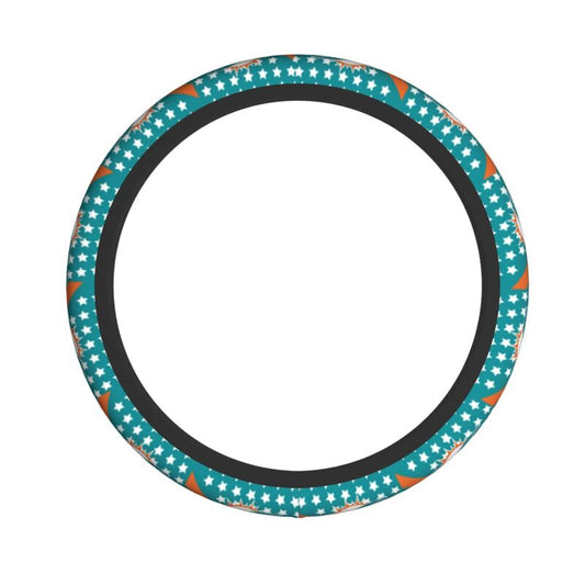 Miami Dolphins 1 Printed breathable elastic steering wheel cover