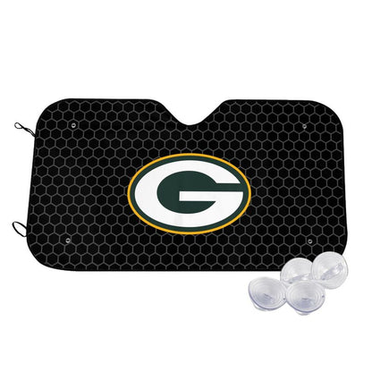 Green Bay Packers 2 Printed is suitable front Car windshield sunshades Car windshield sunshades