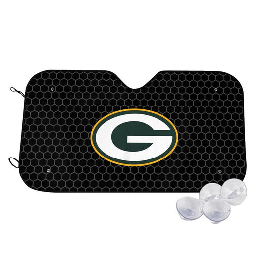 Green Bay Packers 2 Printed is suitable front Car windshield sunshades Car windshield sunshades