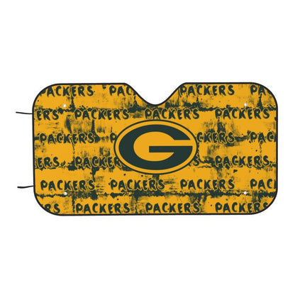 Green Bay Packers Printed front windshield sunshade car windshield sunshade (multi size)
