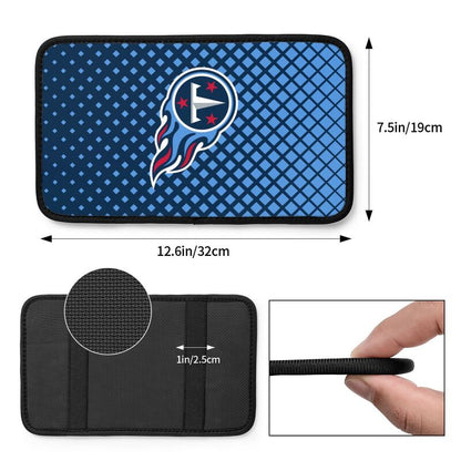 Tennessee Titans Car handrail box cushion Personalized printed car armrest cover