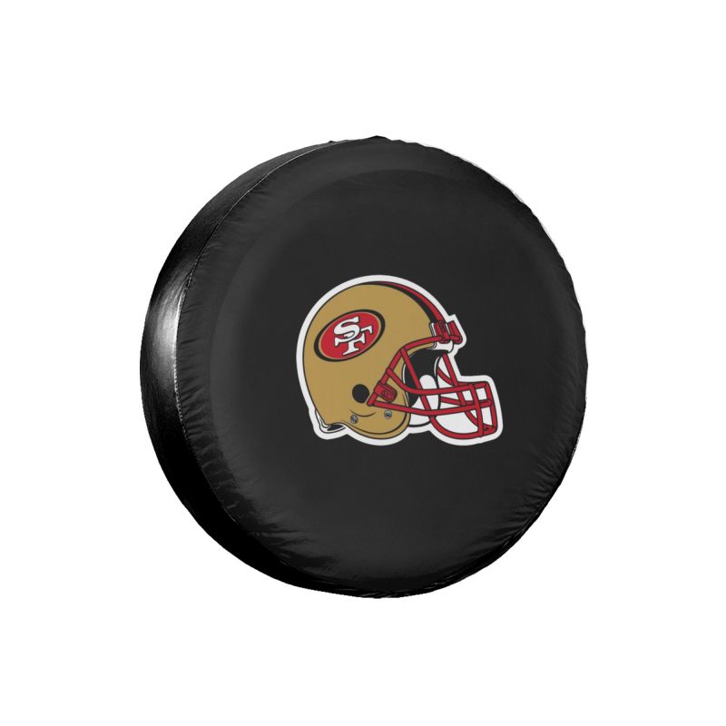 San Francisco 49ers 2 Car tire protective cover waterproof and dustproof tire cover