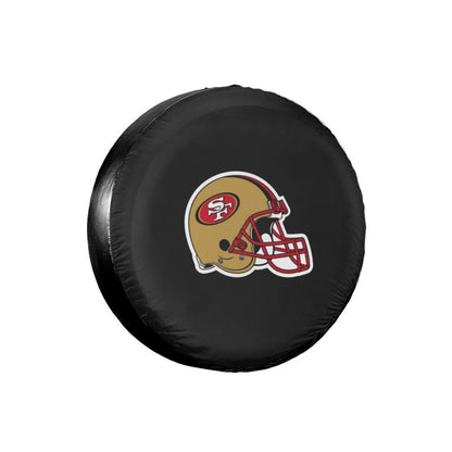 San Francisco 49ers 2 Car tire protective cover waterproof and dustproof tire cover
