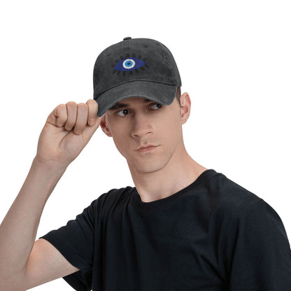 One-eyed Monster Eyelash Printed unisex baseball cap outdoor hats adjustable cap trucker gift hat