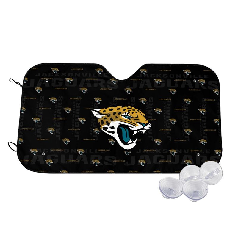 Jacksonville Jaguars Printed is suitable for front Car windshield sunshades Car windshield sunshades