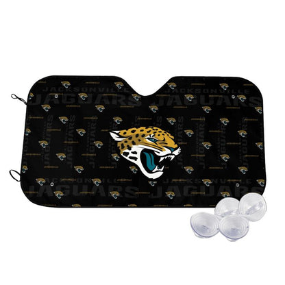 Jacksonville Jaguars Printed is suitable for front Car windshield sunshades Car windshield sunshades