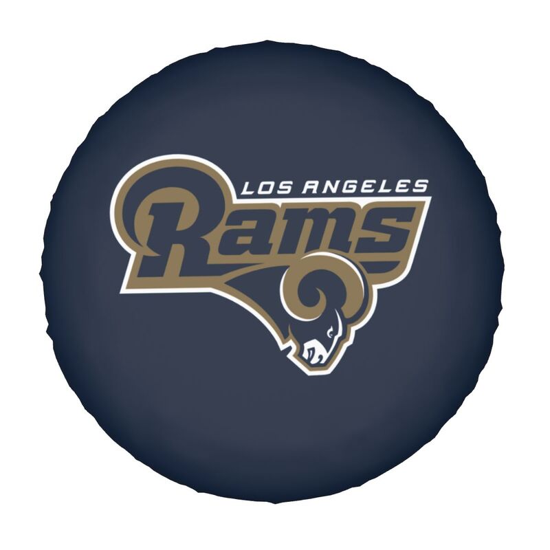 Los Angeles Rams Print tire protection covers car sunscreen tire protection covers