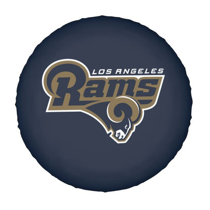 Los Angeles Rams Print tire protection covers car sunscreen tire protection covers