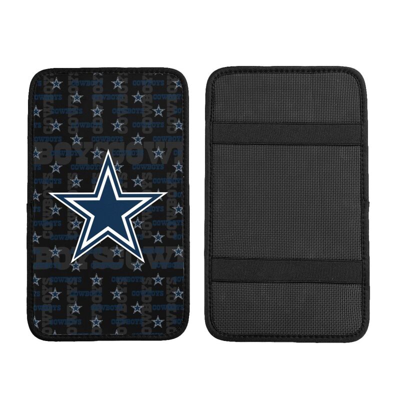 Dallas Cowboys printed Car handrail cushion Personalized car armrest cover