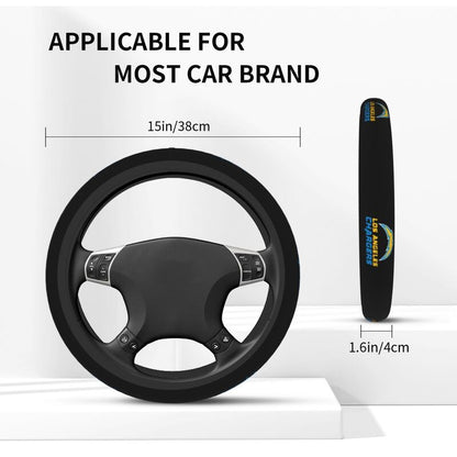 San Diego Chargers 3 Printed breathable elastic steering wheel cover anti slip cover
