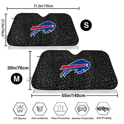 Buffalo Bills Printed Car windshield sunshades is suitable front Car windshield sunshades