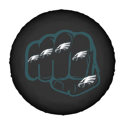 Philadelphia Eagles Print tire protection cover car spare tire dust protection covers