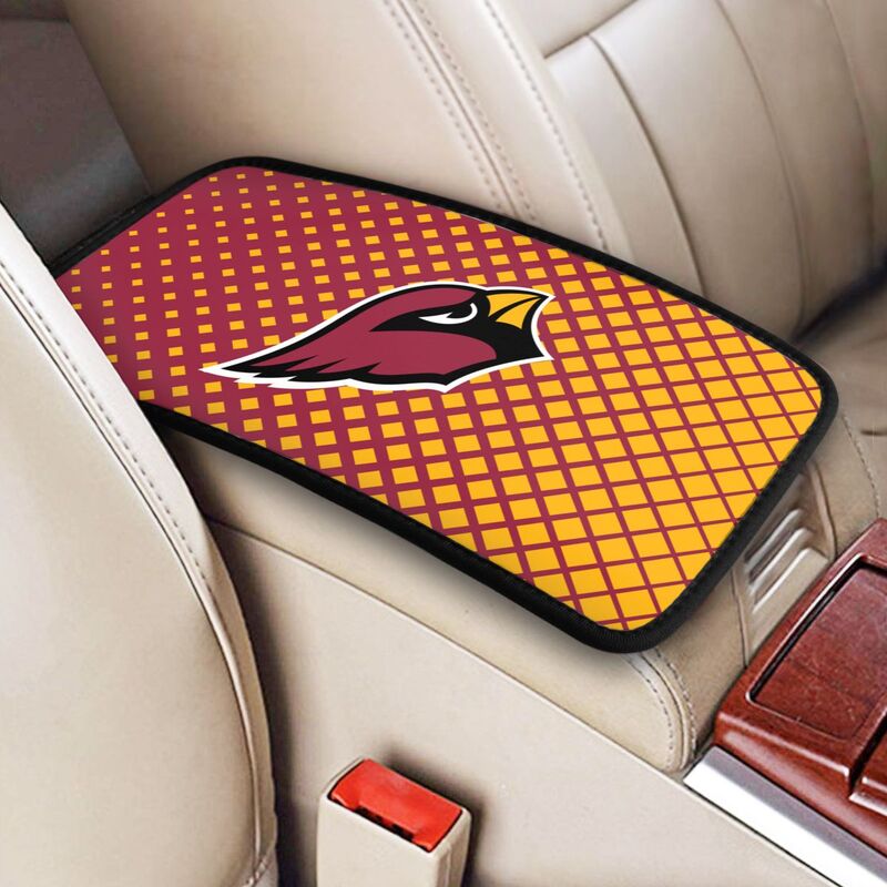 Arizona Cardinals Car handrail box cushion Personalized printed car armrest cover